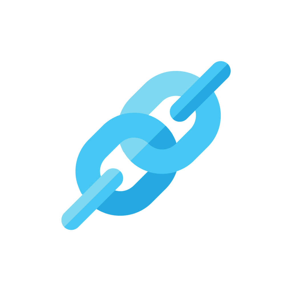 icon of chain links depicting closing the gap
